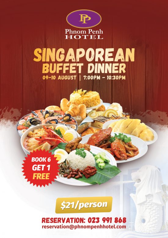 Singarean buffet dinner